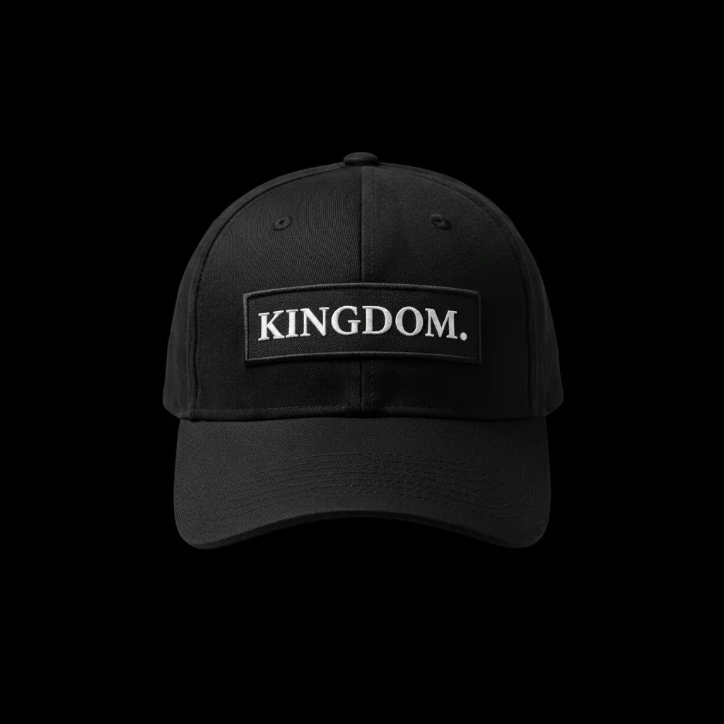 Kingdom. Cap in Black